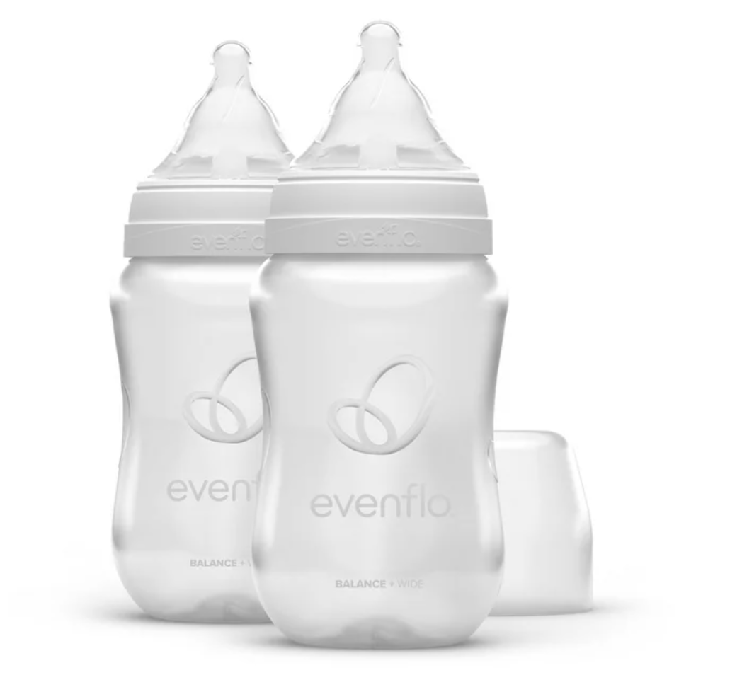 Evenflo Balance+ WIDE Neck Bottles, 9oz, Slow Flow Nipple – LactationHub