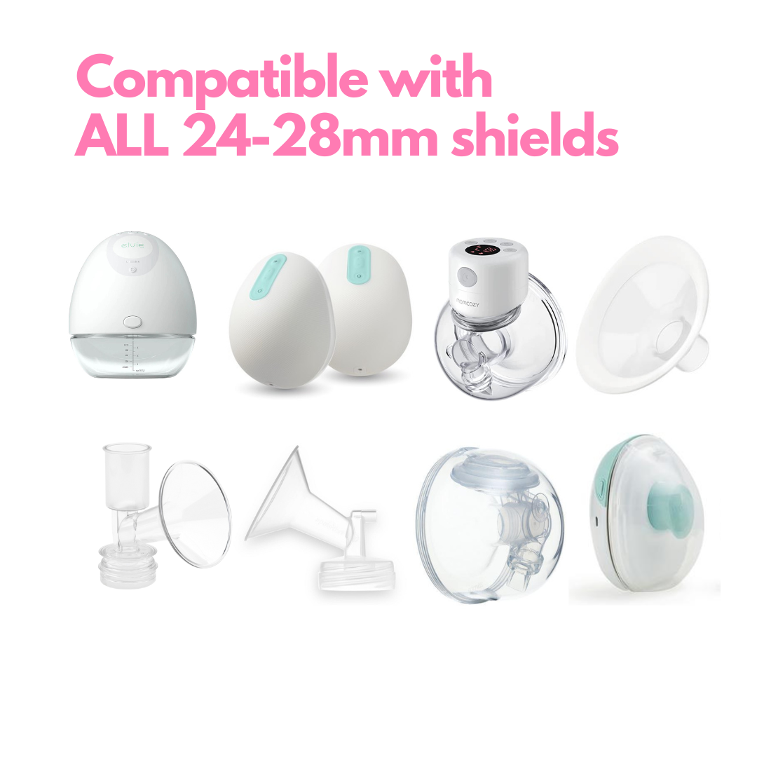 Clear Comfort Silicone Flange Inserts – LactationHub