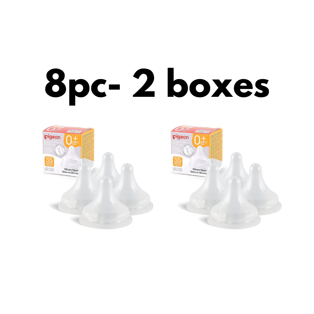 Pigeon Peristaltic Nipple SS 3rd Generation, 0m+