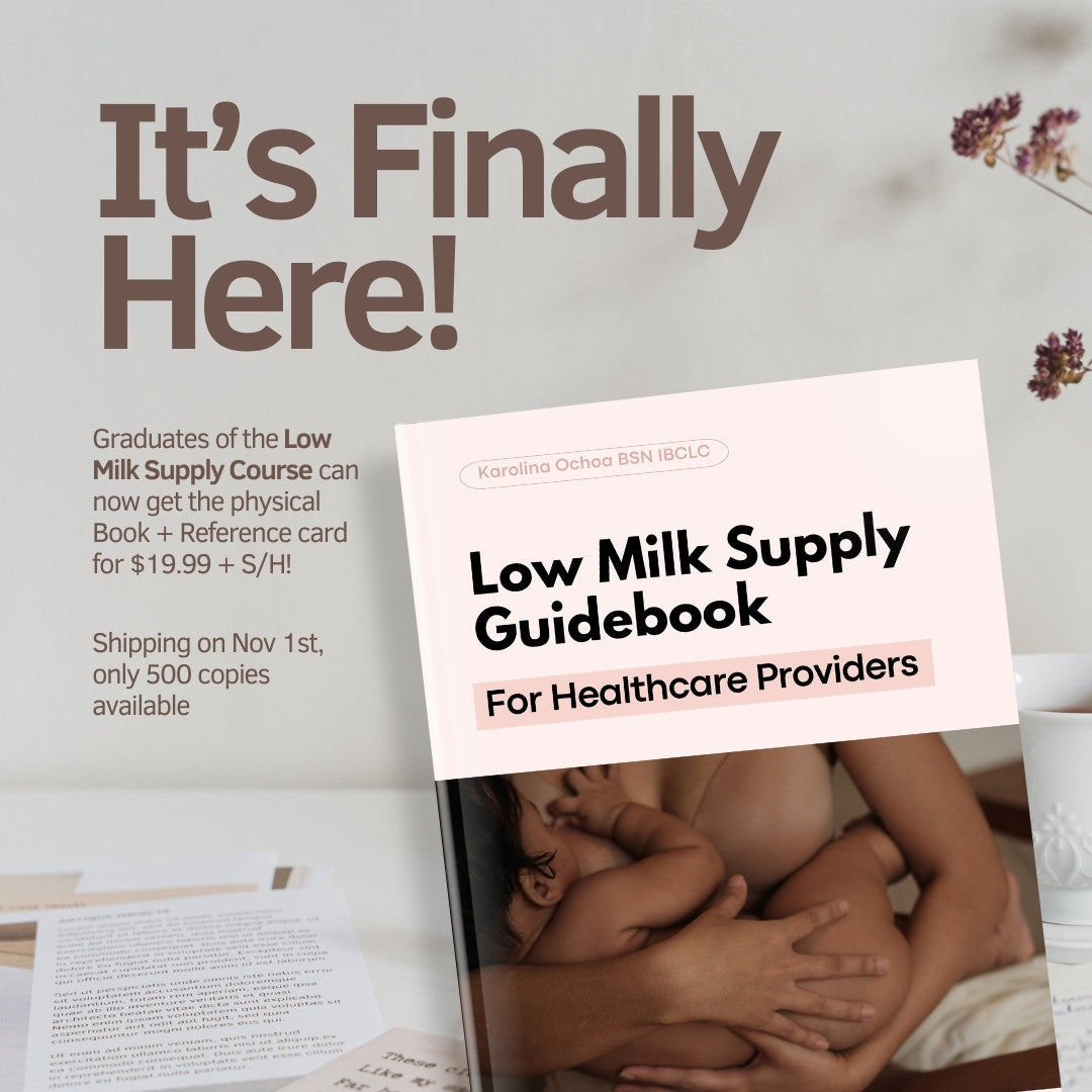 Printed Book  +  Separate Reference Sheet *For Low Milk Supply Course graduates ONLY*