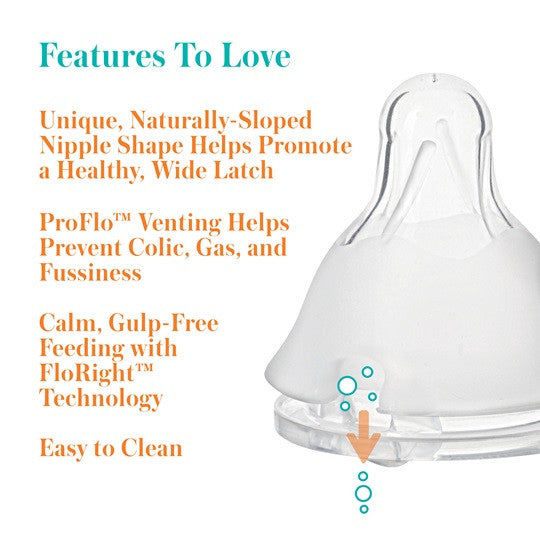 Evenflo Balance+ Standard Neck SLOW FLOW NIPPLE – LactationHub