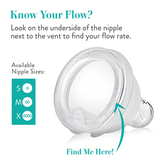Evenflo Balance+ Standard Neck SLOW FLOW NIPPLE – LactationHub