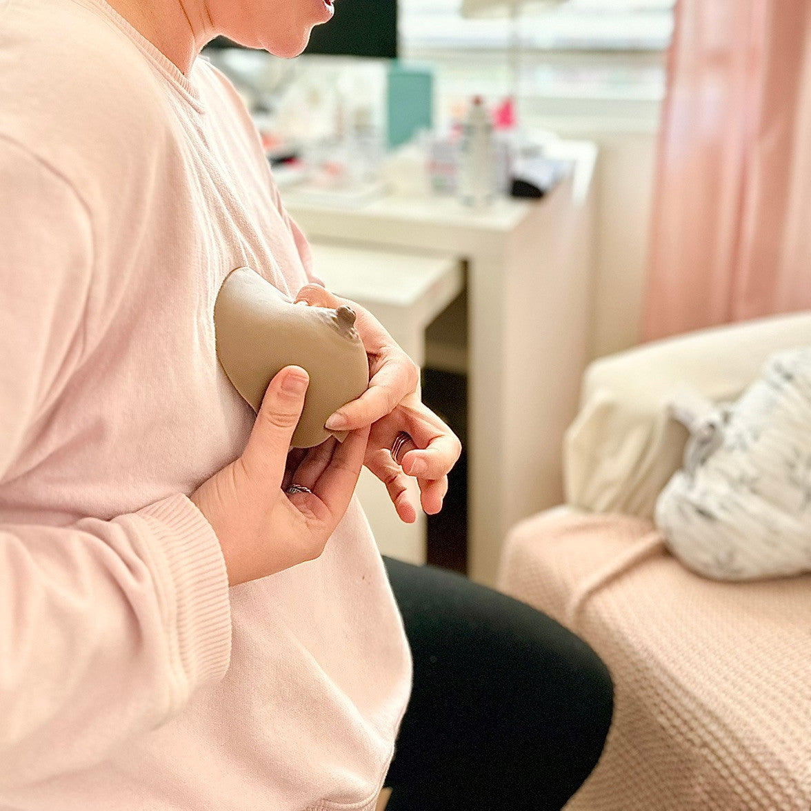 Realistic  Silicone Breast Breastfeeding Education Model