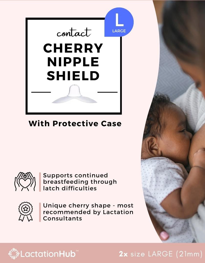 LactationHub Cherry Nipple Shield