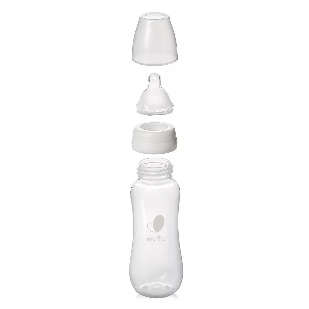 Evenflo Balance+ STANDARD Neck Bottles, 9oz, Slow Flow Nipple