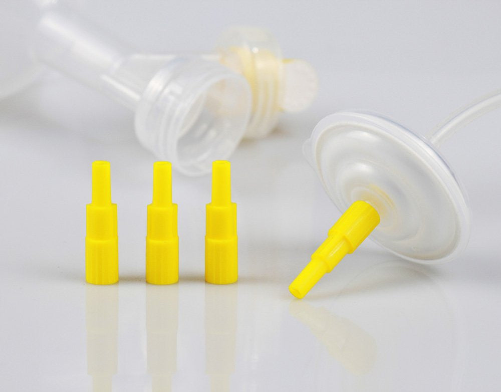 PumpMom Backflow Adapter for Spectra S1 &S2 - Use SPECTRA PUMP with MEDELA parts!
