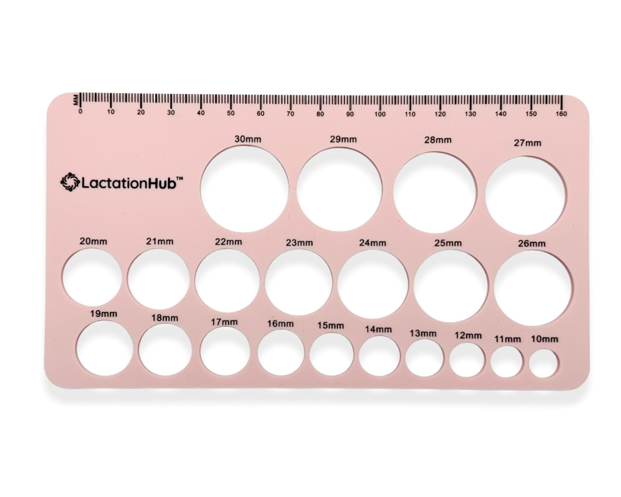 Silicone Nipple Ruler for Flange Sizing