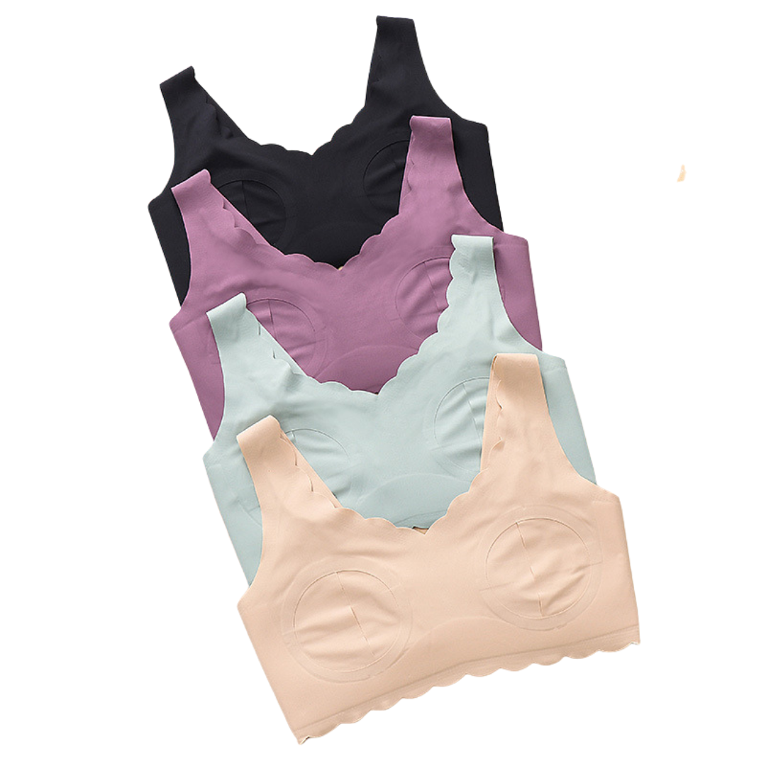 Silk Soft ™  Seamless Hands-Free Pumping Bra