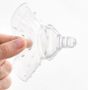 Specialty Nipple Shield for Breastfeeding Refusal and Strong Bottle Preference