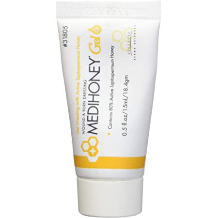 Medihoney Gel, Wound & Burn Care Leptospermum Honey 0.5oz tube