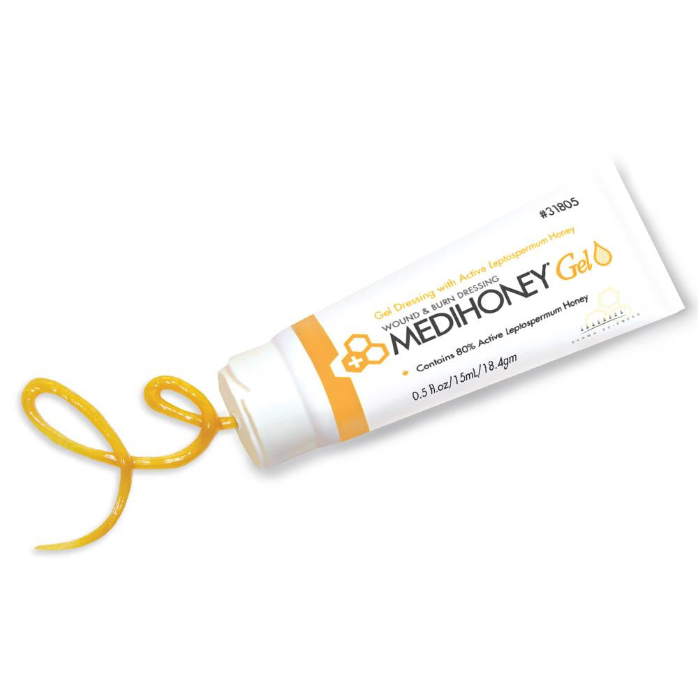 Medihoney Gel, Wound & Burn Care Leptospermum Honey 0.5oz tube